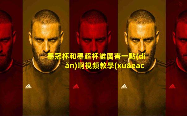 墨冠杯和墨超杯誰厲害一點(diǎn)啊視頻教學(xué)