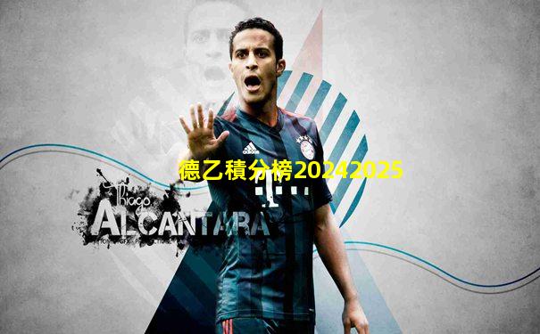 德乙積分榜20242025