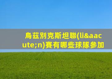 烏茲別克斯坦聯(lián)賽有哪些球隊參加