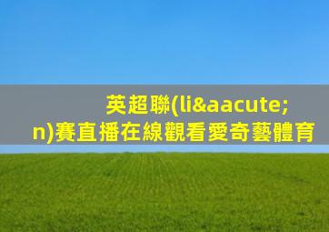 英超聯(lián)賽直播在線觀看愛奇藝體育