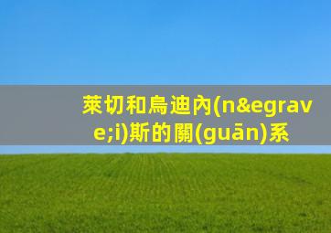 萊切和烏迪內(nèi)斯的關(guān)系