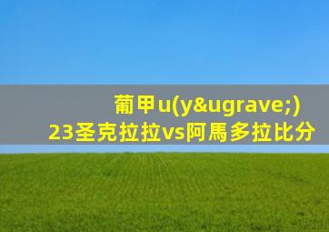 葡甲u(yù)23圣克拉拉vs阿馬多拉比分